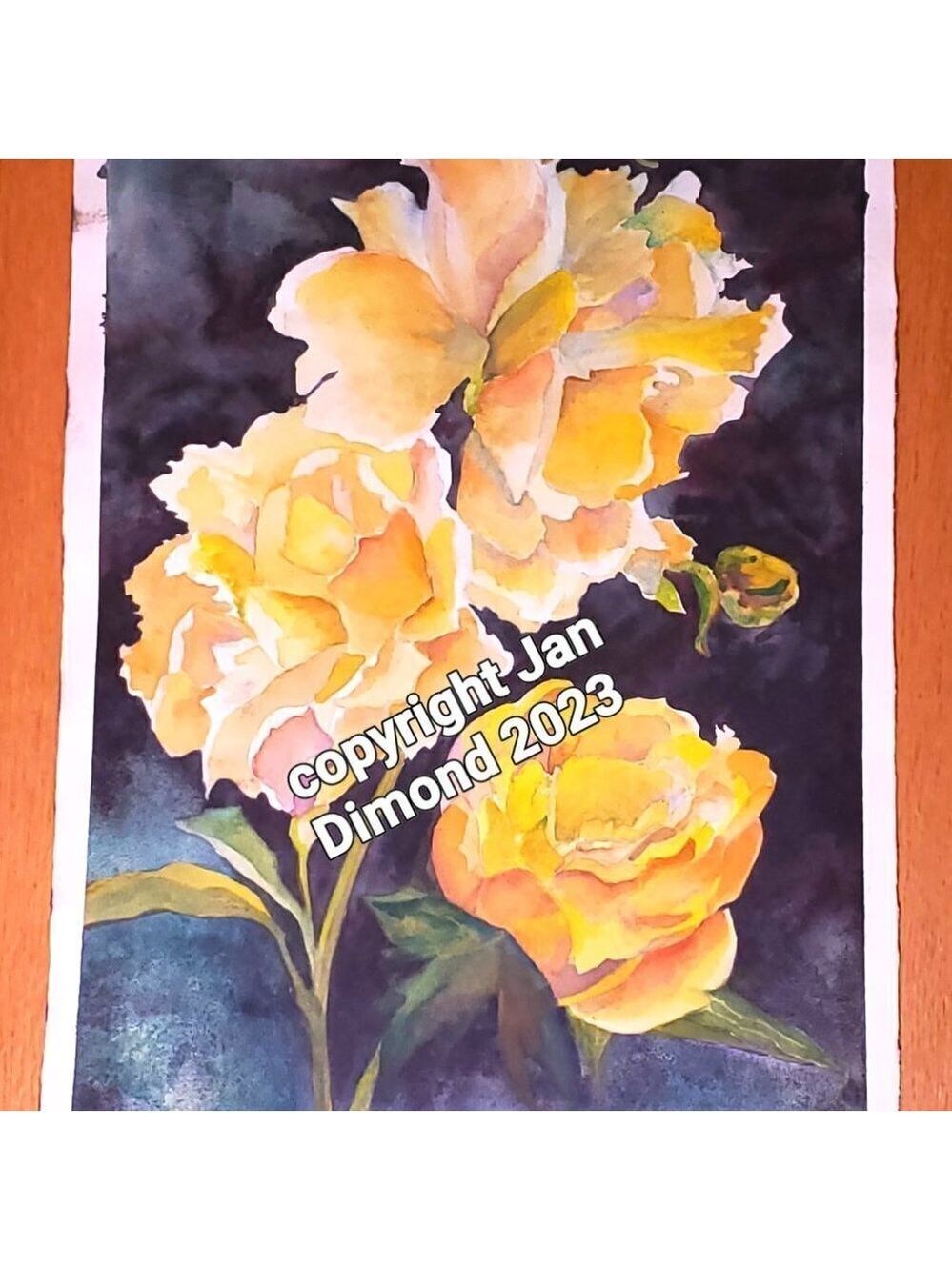 Watercolor Painting, Original, Signed, One-of-a-Kind Art - Not a Print